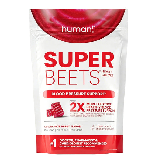Humann SuperBeets Heart Chews 60pcs Energy Supplement