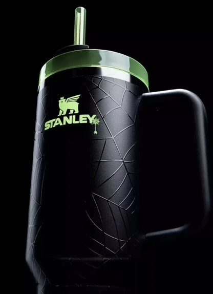 Stanley HALLOWEEN WEB GLOW H2.0 40oz Tumbler Limited Edition 100% Authentic